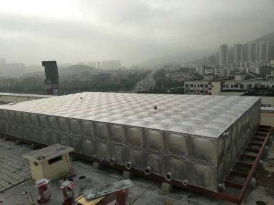 組合水箱完工外觀(guān)圖